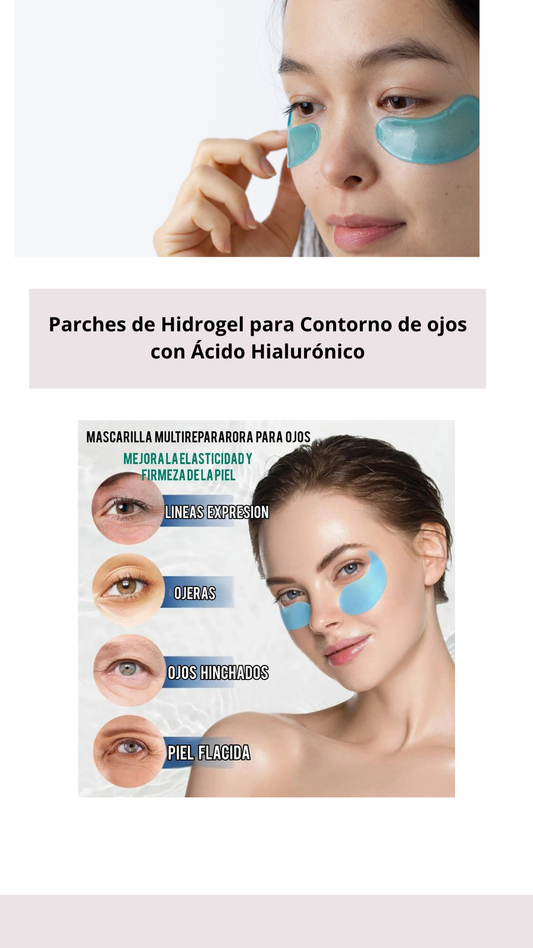 Parches Anti Ojeras de Ácido Hialurónico